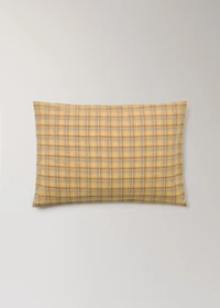 Multi-colored checked children's cushion cover 40x60 cm