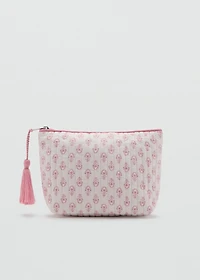 Printed cosmetic bag