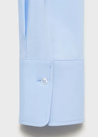 Slim-fit poplin shirt