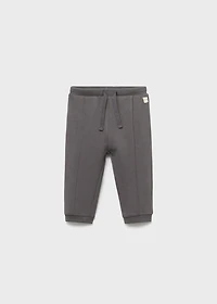 Cotton drawstring joggers