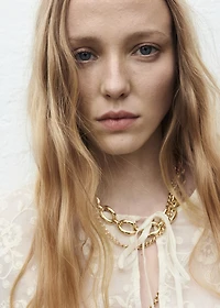 Embroidered lyocell blouse