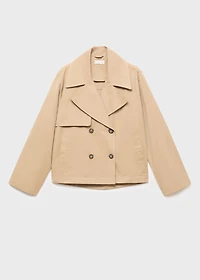 Short trench coat