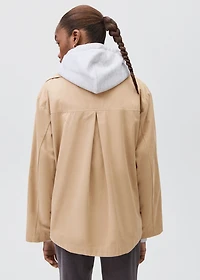 Short trench coat