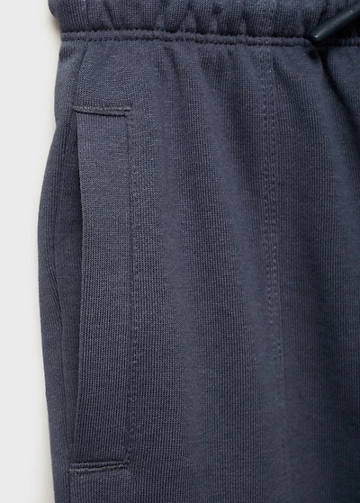 Cotton joggers with elastic waist