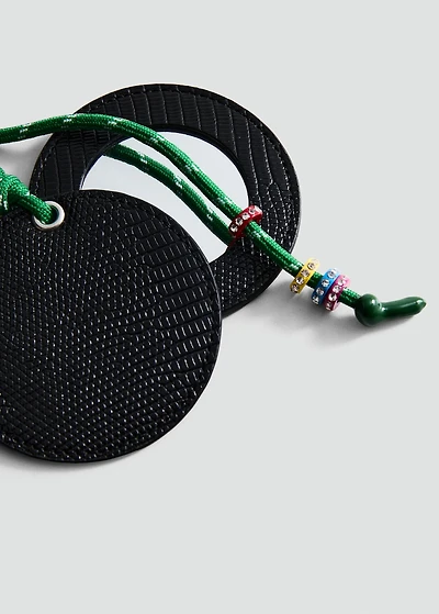 Multi-charm mirror keyring