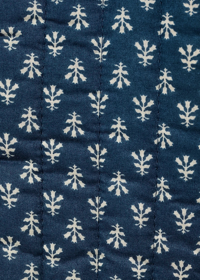 Printed cotton jacket