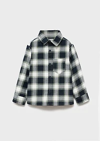 Cotton checked shirt