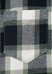 Cotton checked shirt
