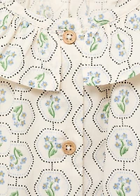 Blouse with Peter Pan collar