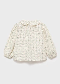 Blouse with Peter Pan collar