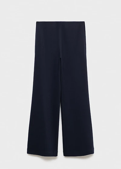 Cotton jogger-style trousers