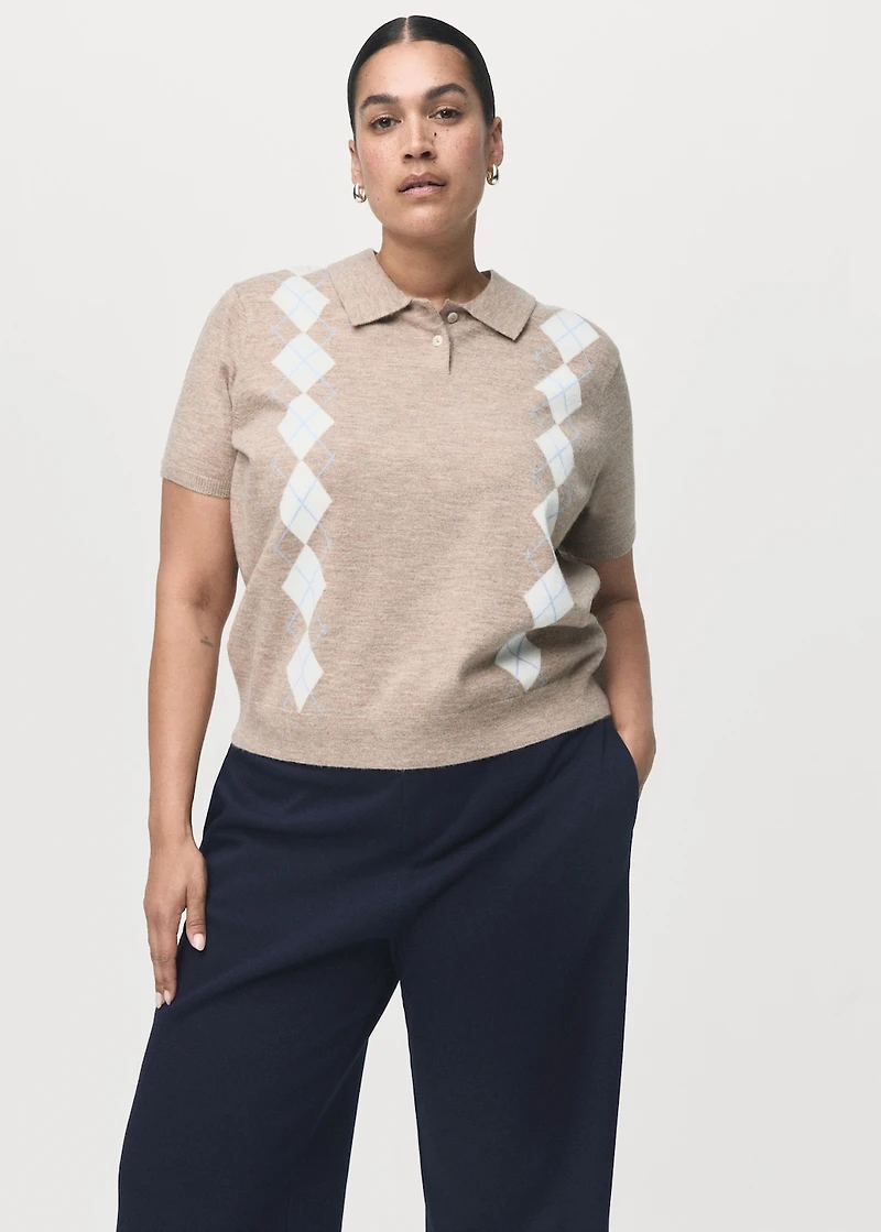 Cotton jogger-style trousers