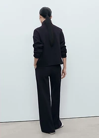 Cotton jogger-style trousers