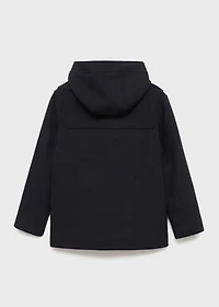 Wool duffle coat