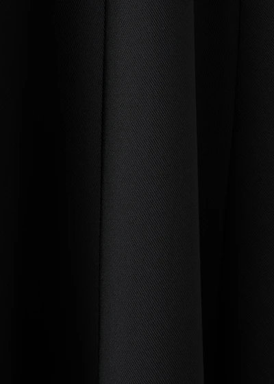 Halter-neck pleated dress