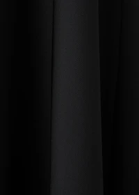 Halter-neck pleated dress