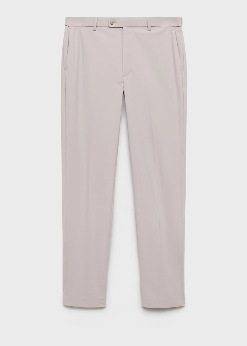 Zurich slim-fit Thermolite® suit pants
