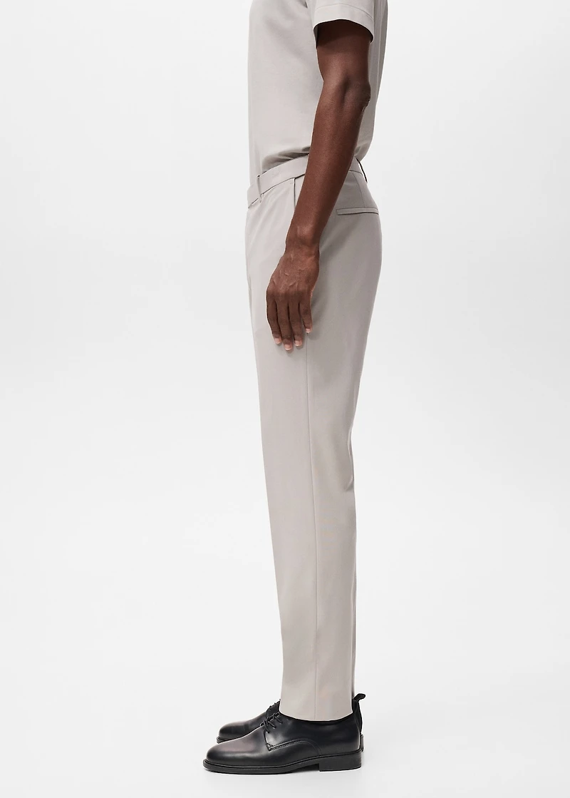 Zurich slim-fit Thermolite® suit pants