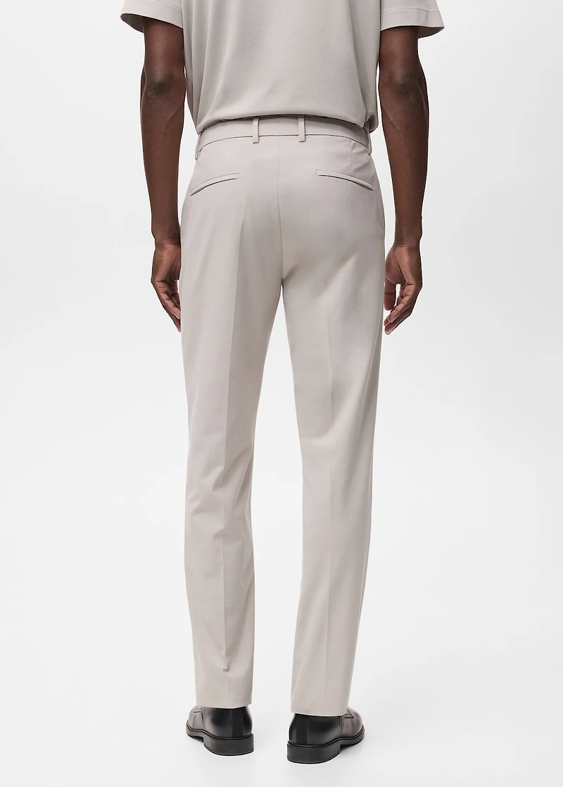 Zurich slim-fit Thermolite® suit pants