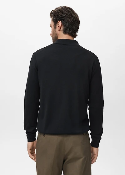 100% merino wool cardigan