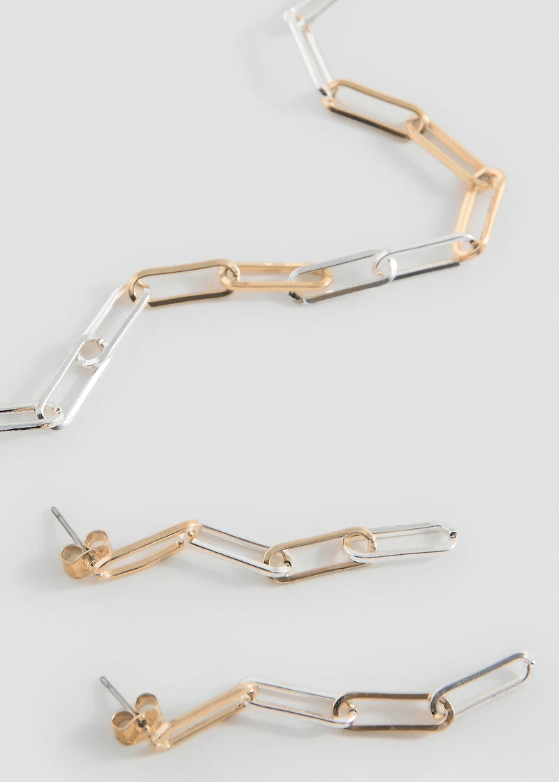 Necklace and earrings set