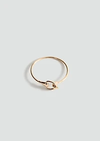 Fine rigid bangle