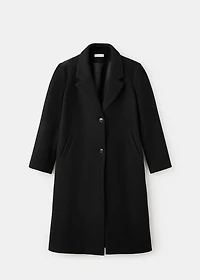 Long cloth coat