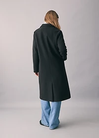 Long cloth coat