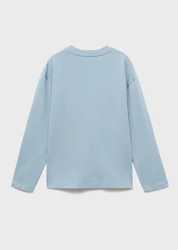 Printed long sleeve t-shirt