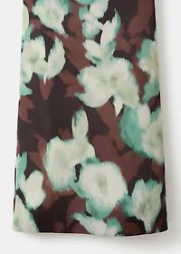 Printed flared pants