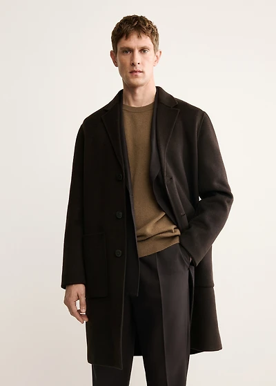 Handmade wool coat