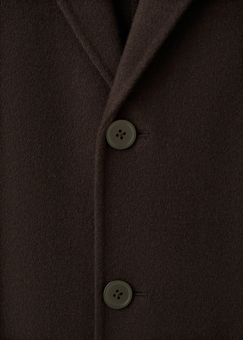 Handmade wool coat