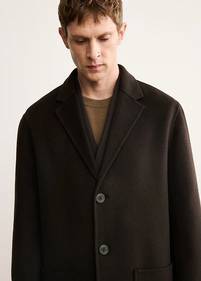 Handmade wool coat