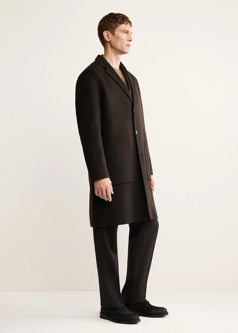 Handmade wool coat