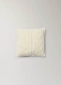Children’s cable-knit cushion cover 17.72 x