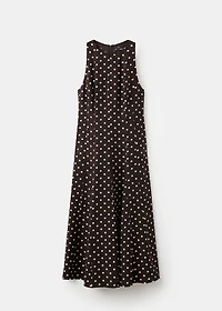 A-line polka-dot dress