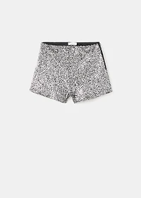 Sequin shorts