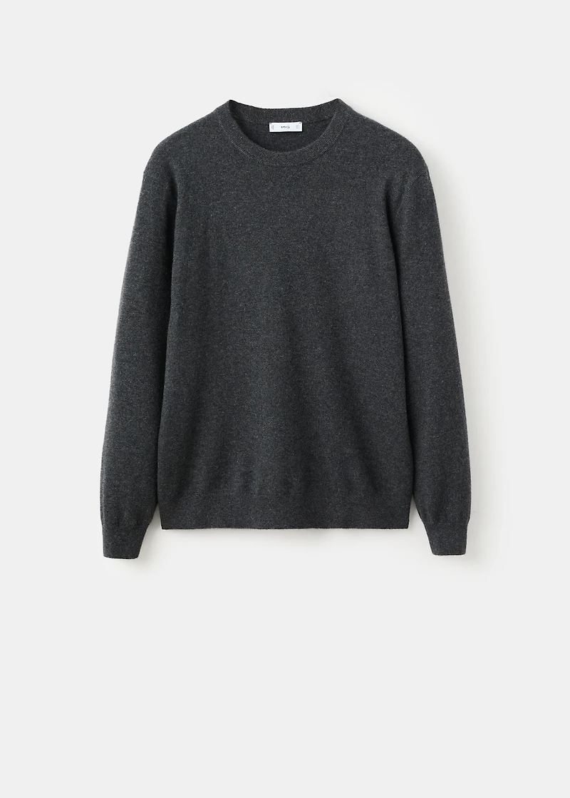 100% cashmere regular-fit sweater