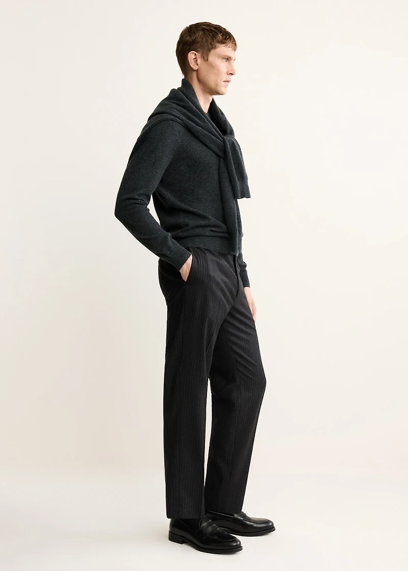 100% cashmere regular-fit sweater