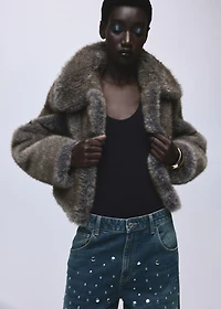 Straight-fit jeans with studs