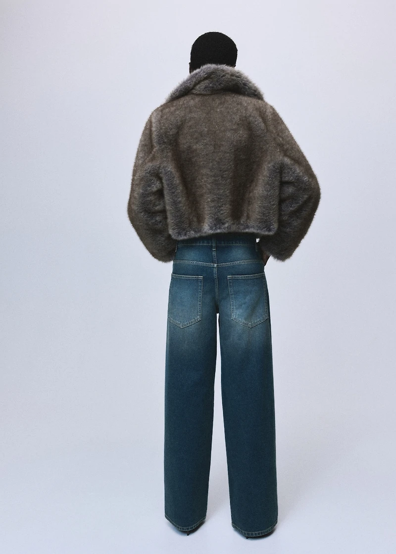 Straight-fit jeans with studs