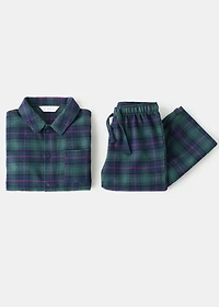 Set of long check pyjamas