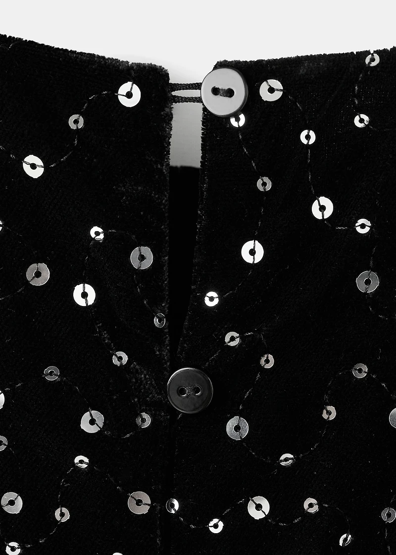 Sequins long jumpsuit