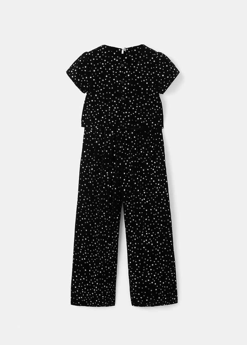 Sequins long jumpsuit