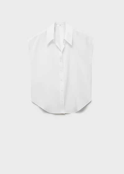 Lyocell sleeveless shirt