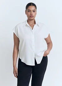 Lyocell sleeveless shirt