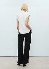 Lyocell sleeveless shirt