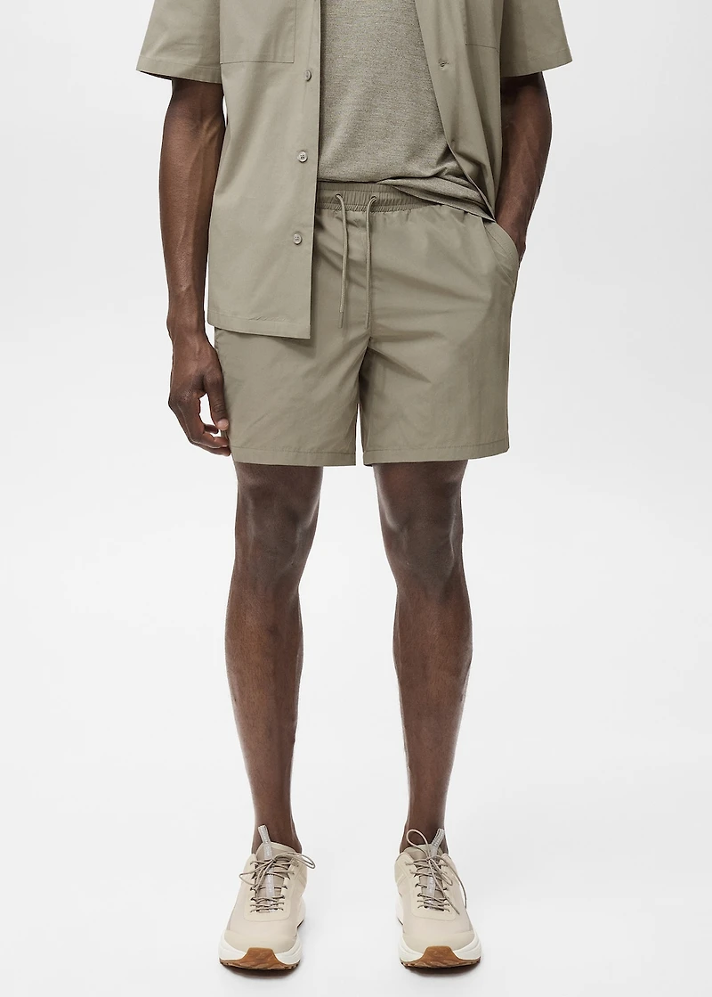 Swimsuit with zip pockets