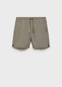 Swimsuit with zip pockets