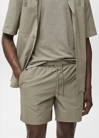 Swimsuit with zip pockets